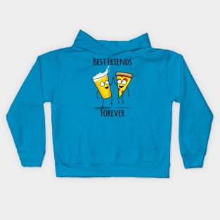 Pizza and Beer BFF Kids Hoodie